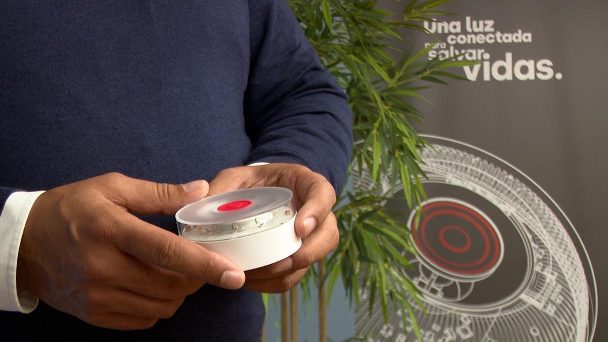 Imagen de la baliza V-16.