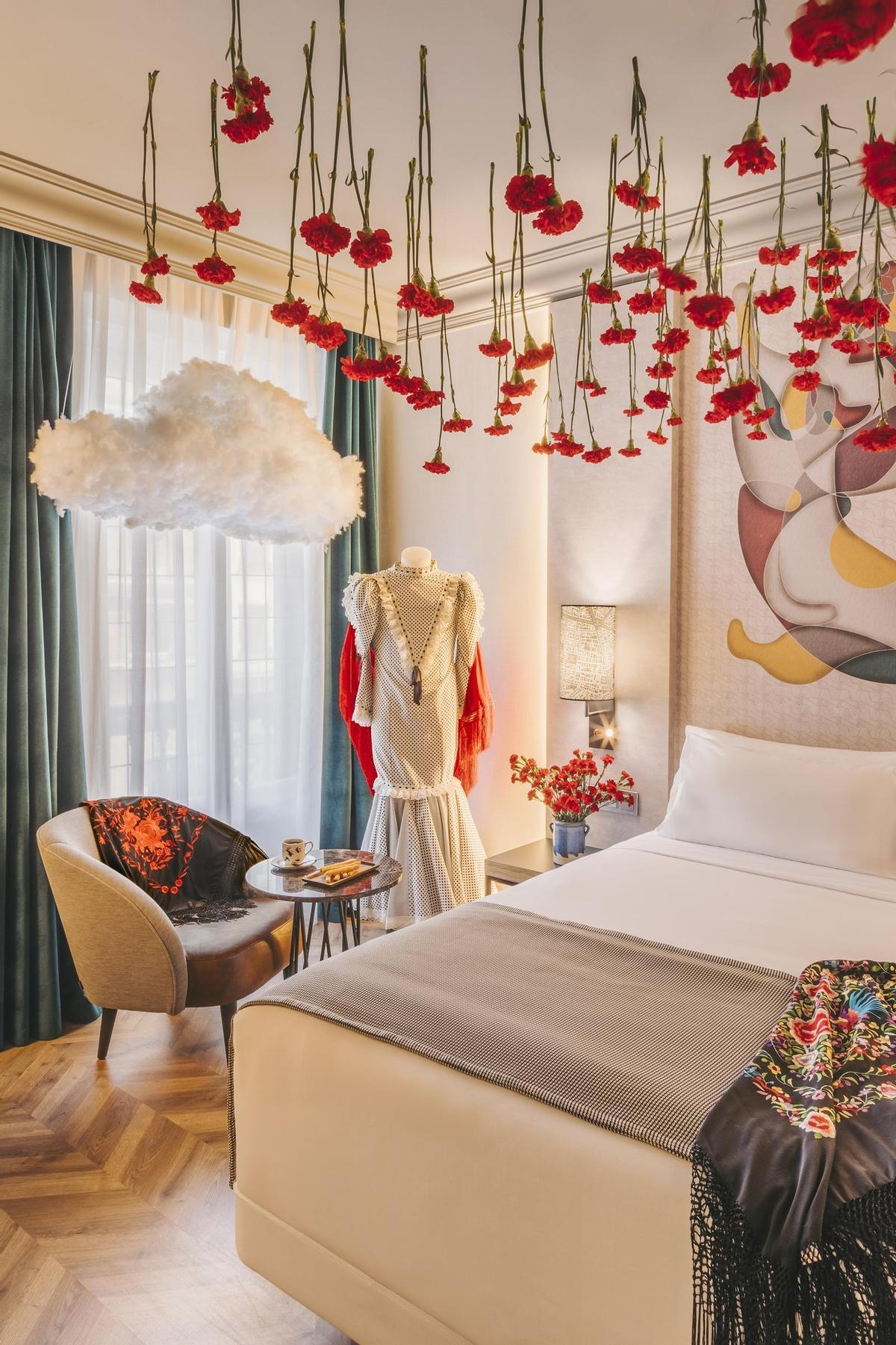 Habitación 'Más Chulo que un Ocho' en el hotel Avani Alonso Martínez.