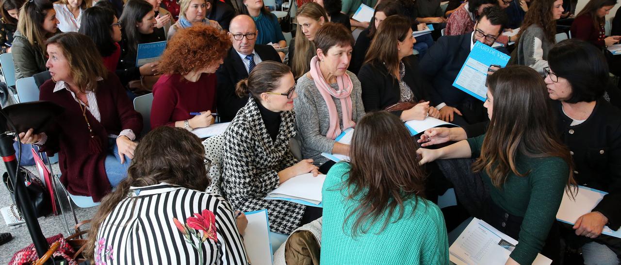 Celebración del congreso E-Woman Galicia, mujeres de éxito en el entorno digital y tecnológico.