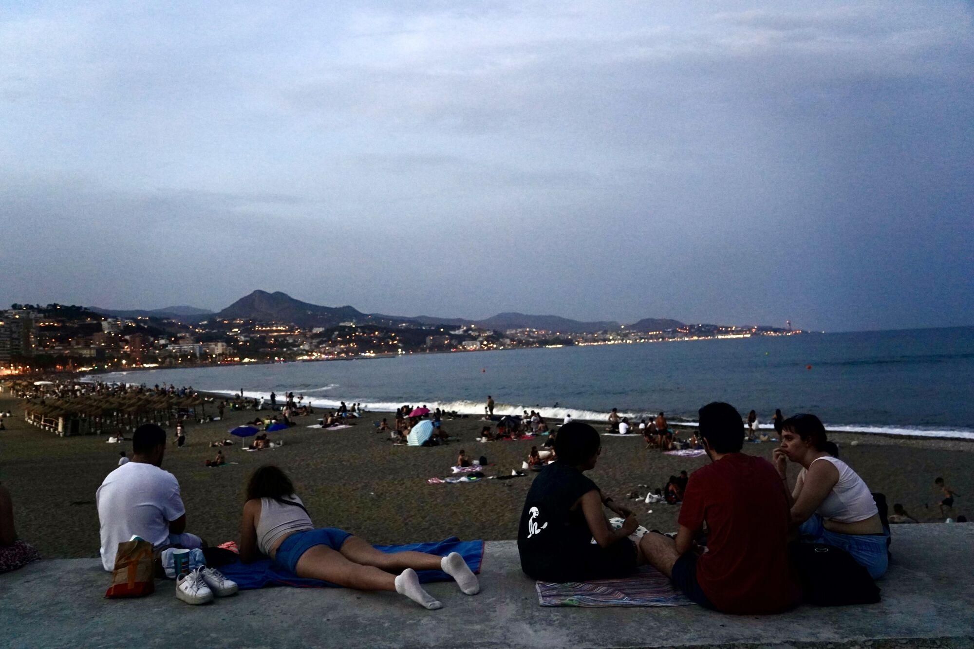 La Noche de San Juan en La Malagueta 