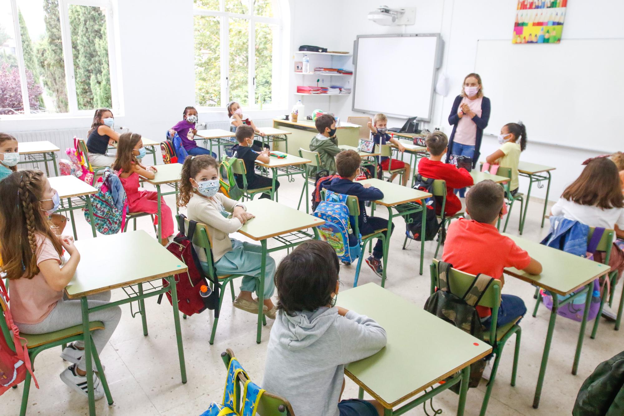 Las imágenes de la vuelta al cole en Galicia