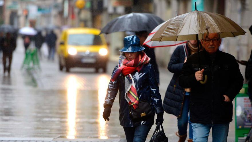 Galicia registrará en los próximos tres días tanta lluvia como en todo octubre