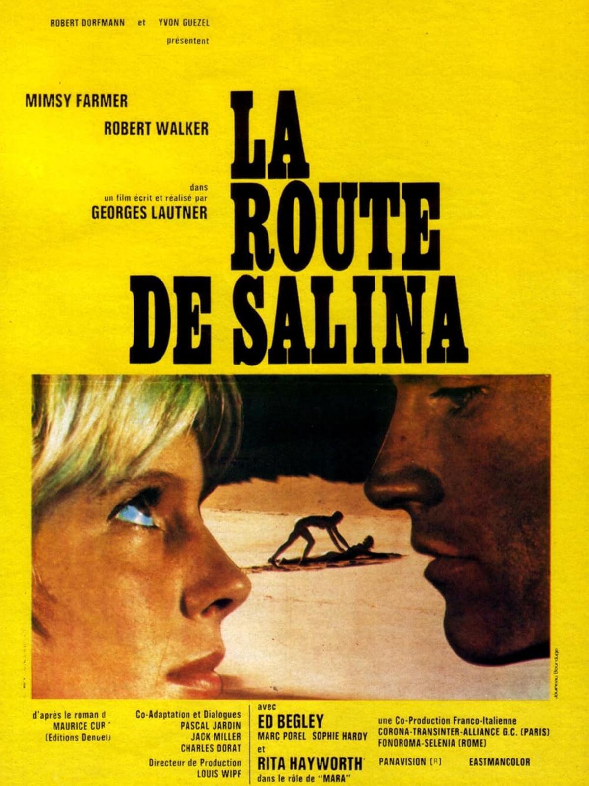 Cartel de 'La route de Salina', de Georges Lautner.