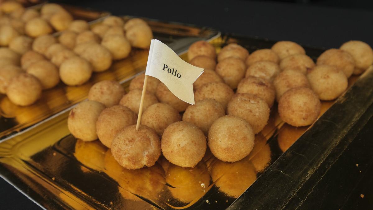 Hay croquetas dulces y saladas