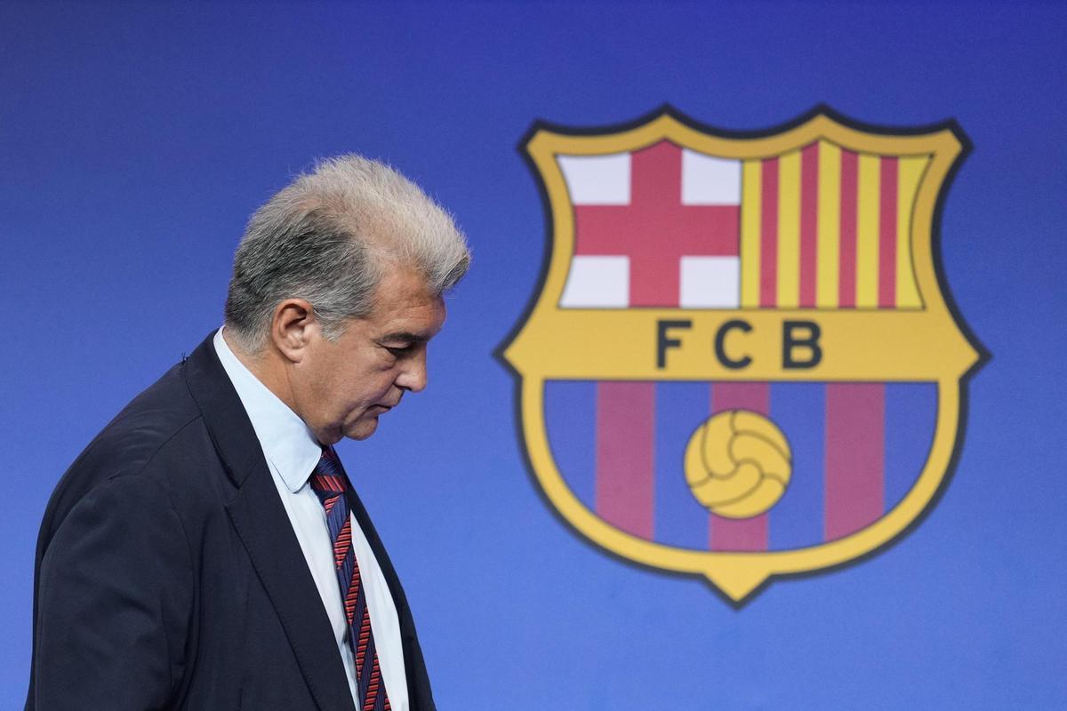 Joan Laporta, presidente del Fútbol Club Barcelona.