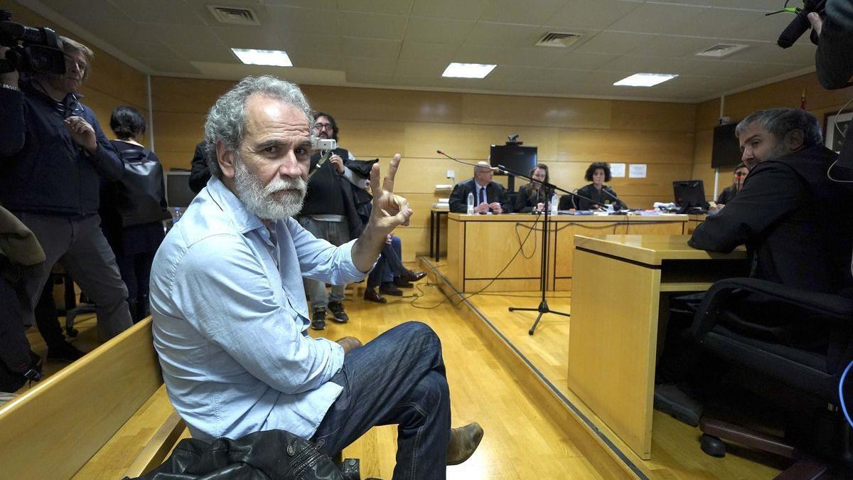 Willy Toledo, en un juzgado de Madrid.