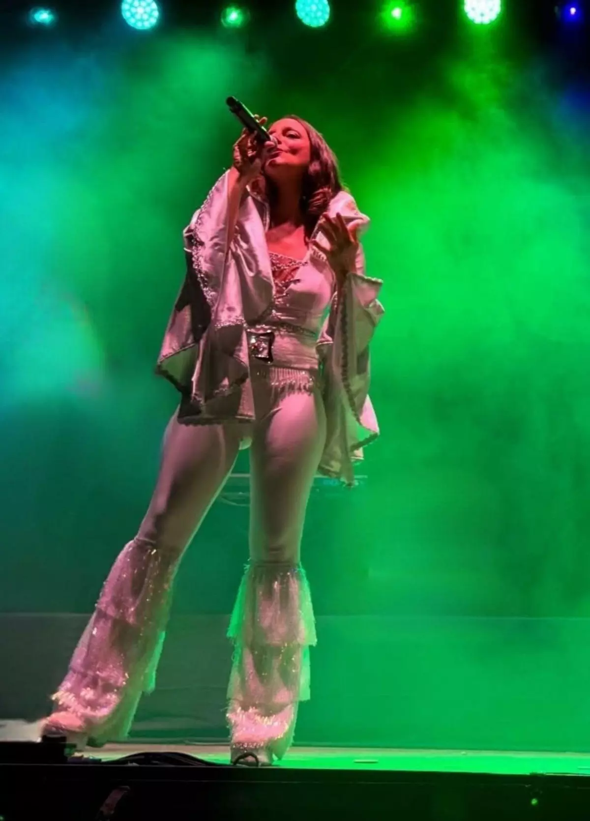 Ana Karina García, vocalista del show tributo a la banda sueca: "Abba marcó con su estética y su forma de actuar"