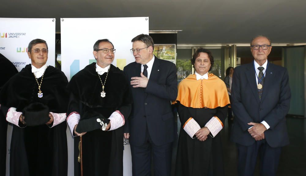 Jordi Garcés, investido doctor honoris causa por la UJI