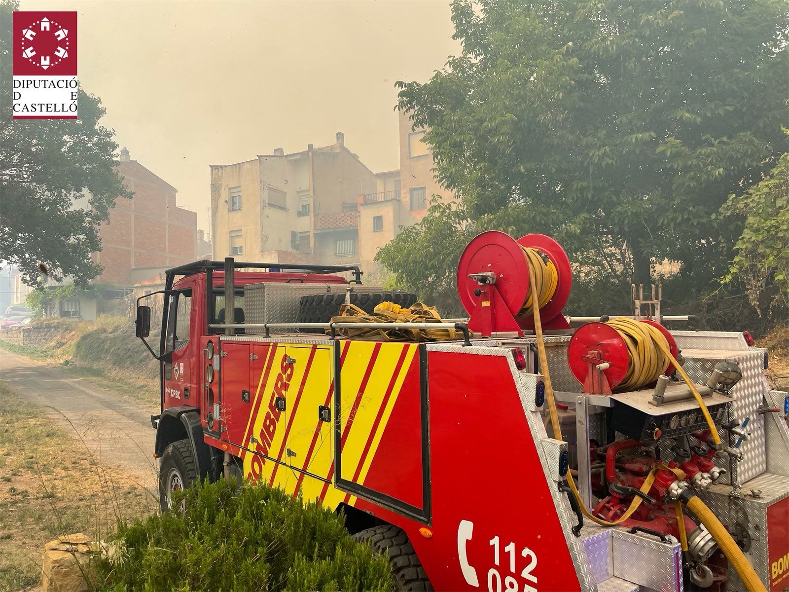 Galería: Las imágenes del incendio forestal de Caudiel