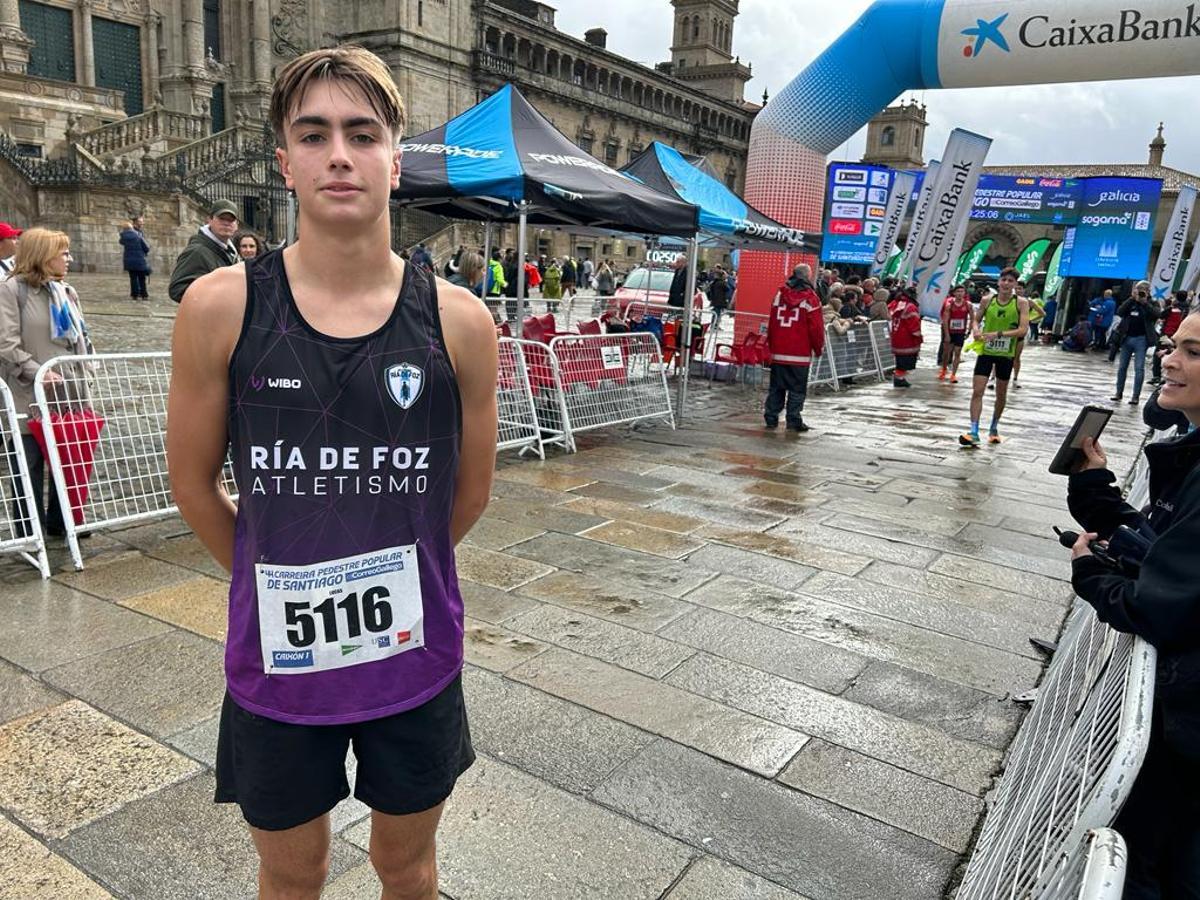 Lucas García gana la carrera escolar
