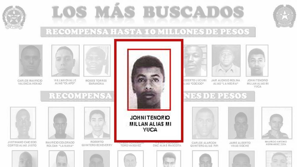 El sicario detenido en Pontevedra que figura entre los más buscados de Colombia.