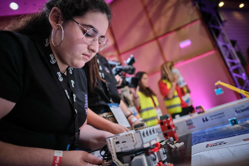 Octava edición de la First Lego League Canarias Aulario del Campus de Guajara de la Universidad de La Laguna  | 15/02/2020 | Fotógrafo: Andrés Gutiérrez Taberne