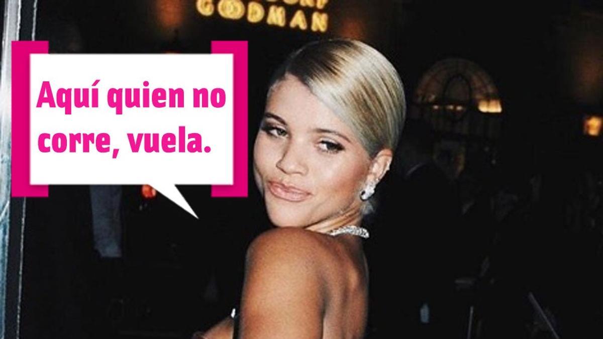 Sofia Richie dice: "aquí quien no corre, vuela"
