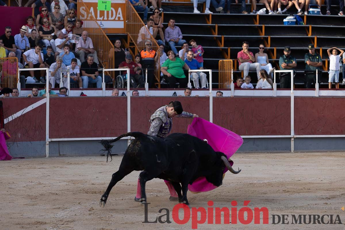 Tercera novillada Feria Taurina del Arroz en Calasparra (Gómez Valenzuela, Joao D’Alva yMiguel Serrano)