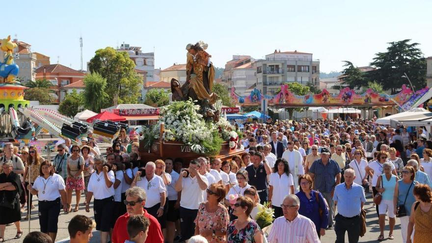 La procesión de la fiesta del Carmen del pasado verano.