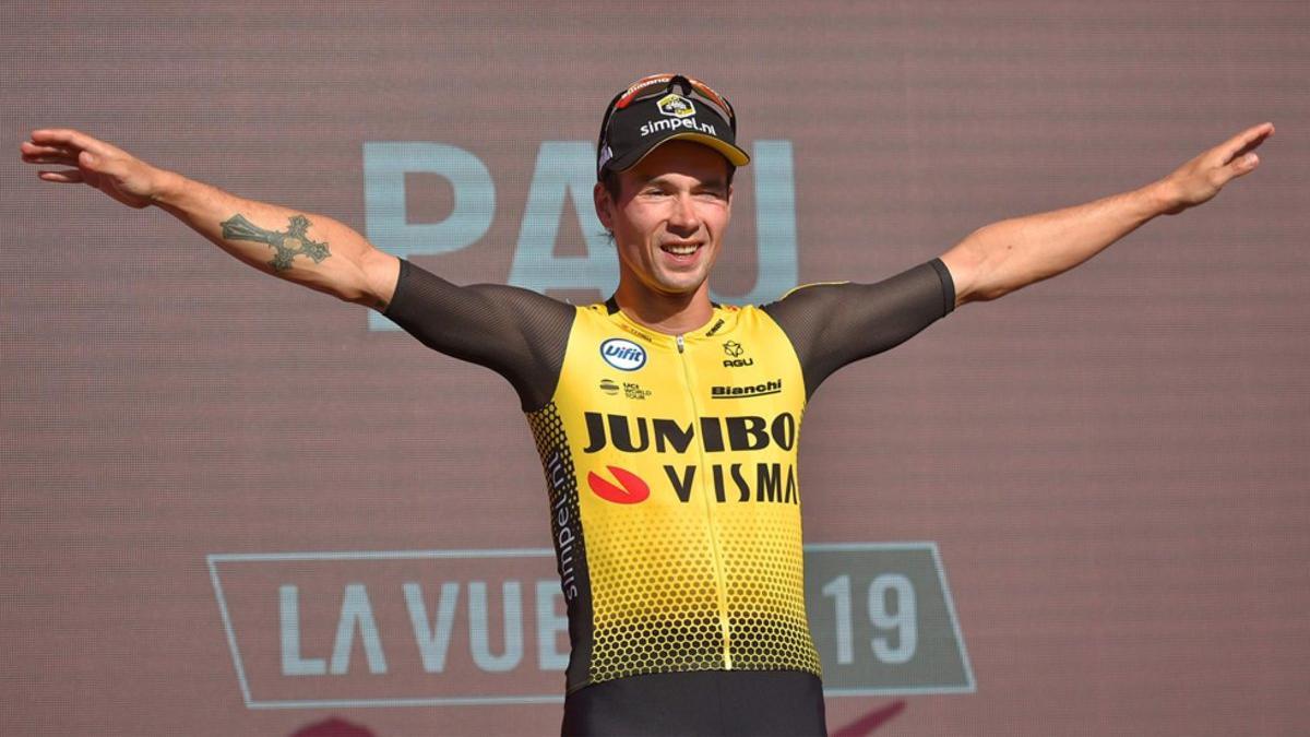 El esloveno Roglic tiene más de dos minutos de ventaja sobre Alejandro Valverde