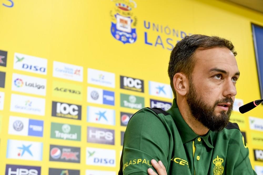 Rueda de prensa de Deivid, de la UD Las Palmas