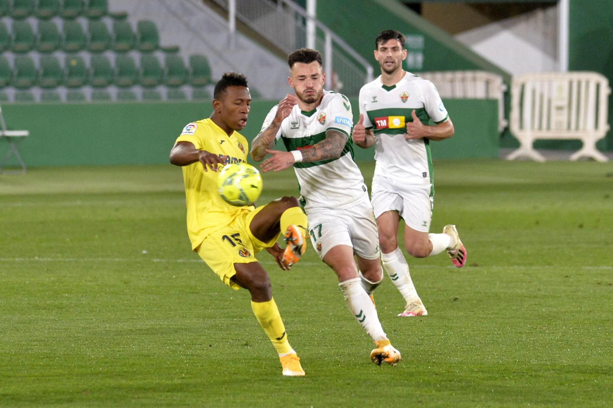 Elche CF - Villarreal, las imágenes del partido