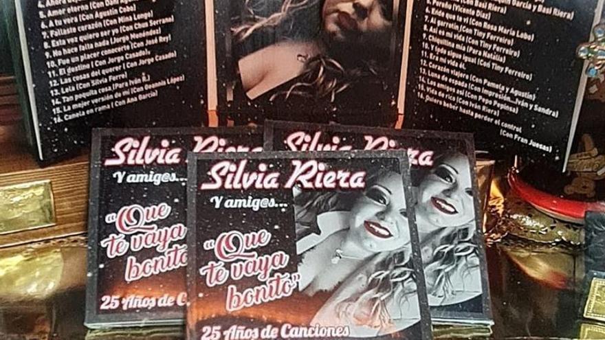 La cantante langreana Silvia Riera celebra sus 25 años en la música con un doble CD