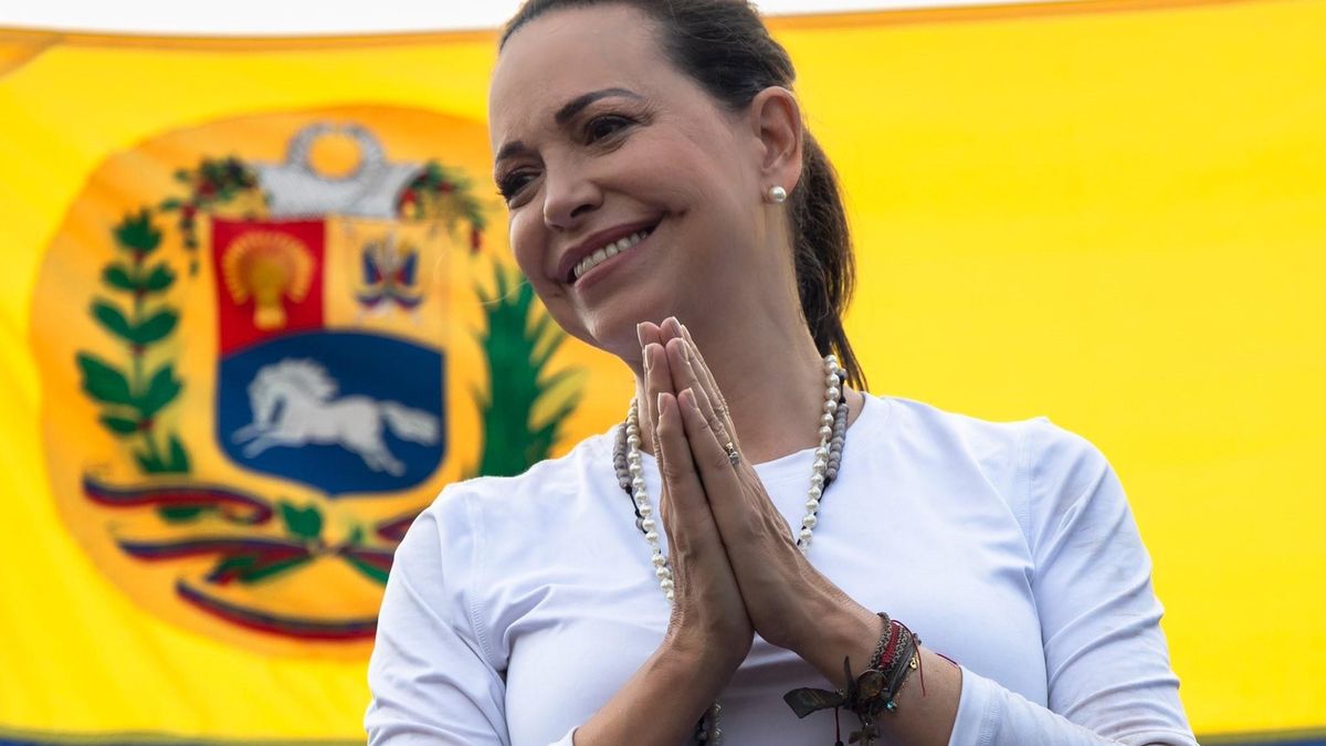 María Corina Machado dice que el "próximo premio será la libertad de Venezuela"