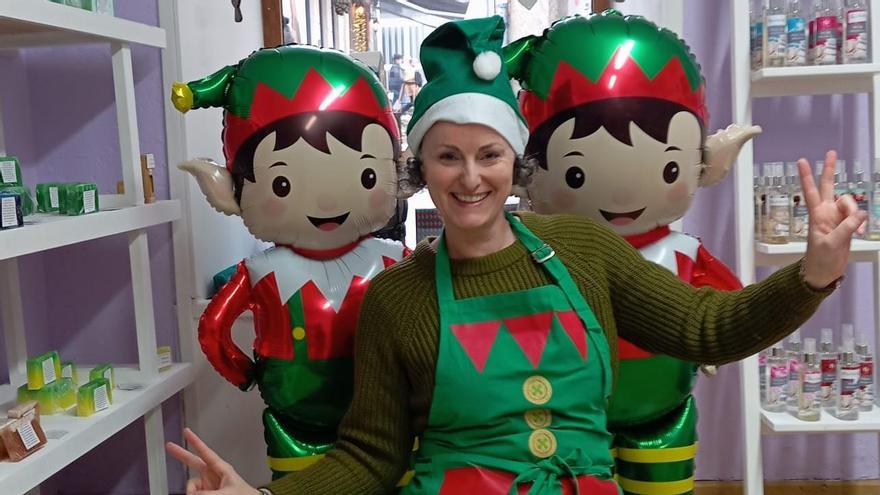 A perfumería Arumes, lista para o Nadal.