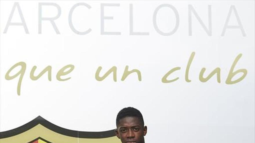 Dembélé: «He cumplido un sueño que tenía de niño»