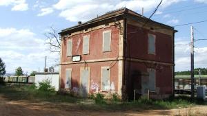 La estación que, hasta la semana pasada, recibía el servicio de la R15 de Rodalies.