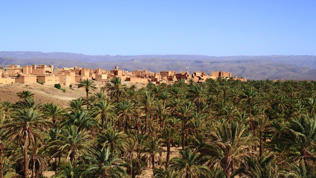 Valle del Draa, pre-sahara, sahara, marruecos