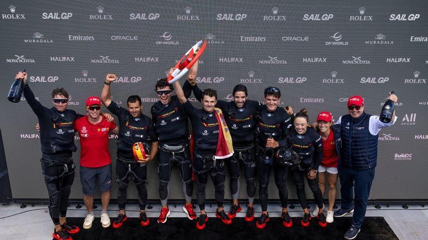 España logra en Canadá su primera victoria en un Gran Premio de Rolex SailGP