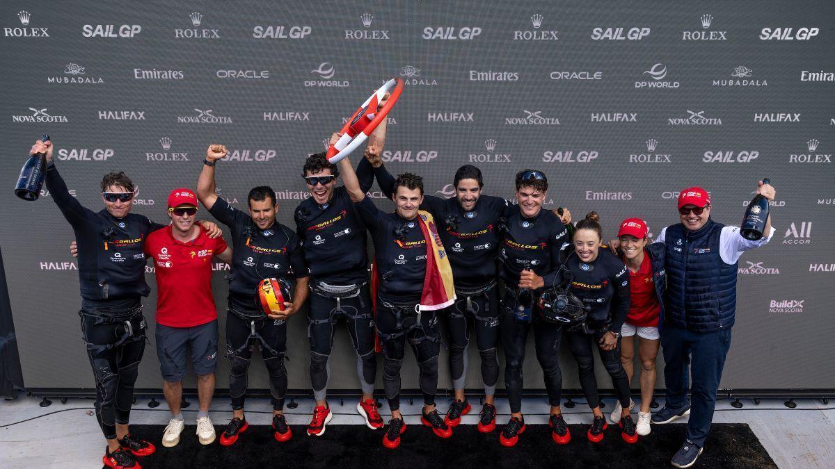 España se sale en Canadá y conquista su primer Gran Premio de Rolex SailGP de la temporada.