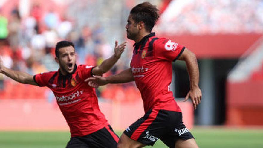 Torjubel bei Real Mallorca.