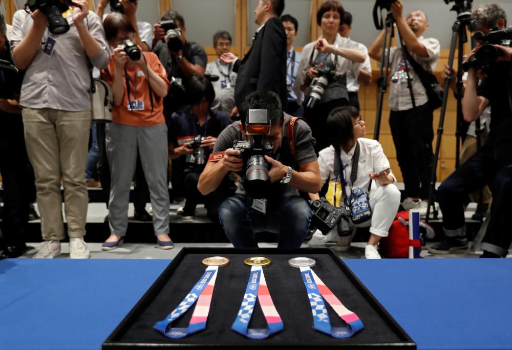 Presentación de las medallas de Tokyo 2020