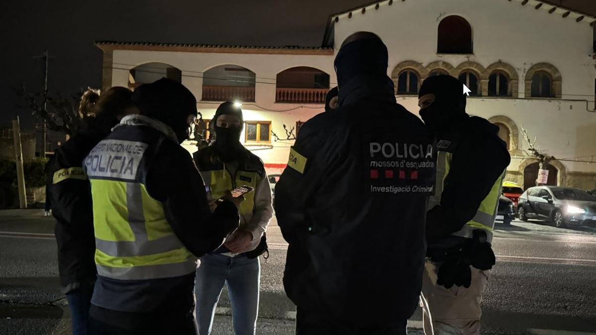 Operación de los Mossos.