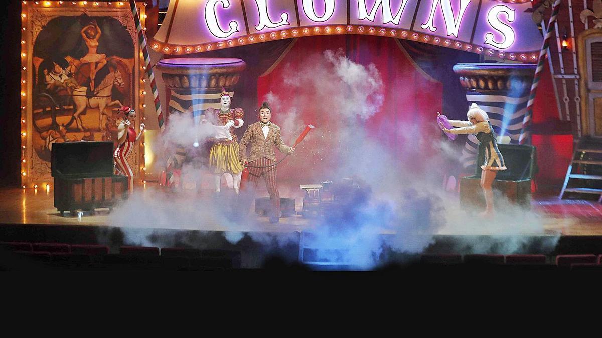 Un momento  del espectáculo CLOWNS en el Teatro Afundación.   | // PABLO HERNÁNDEZ