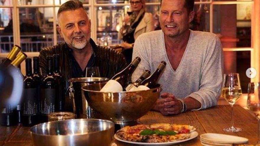 Til Schweiger bewirbt seine Pizzeria in Hamburg auch auf Instagram.