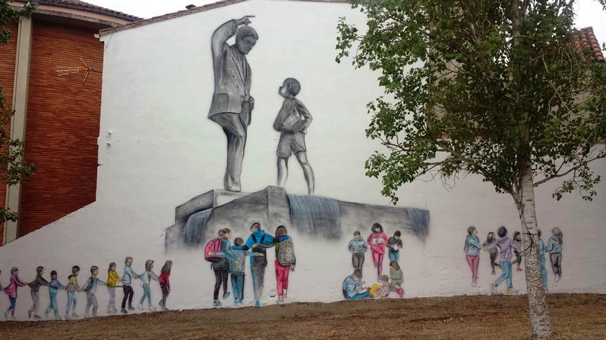 El José Galera se une a los colegios con murales propios en Zamora