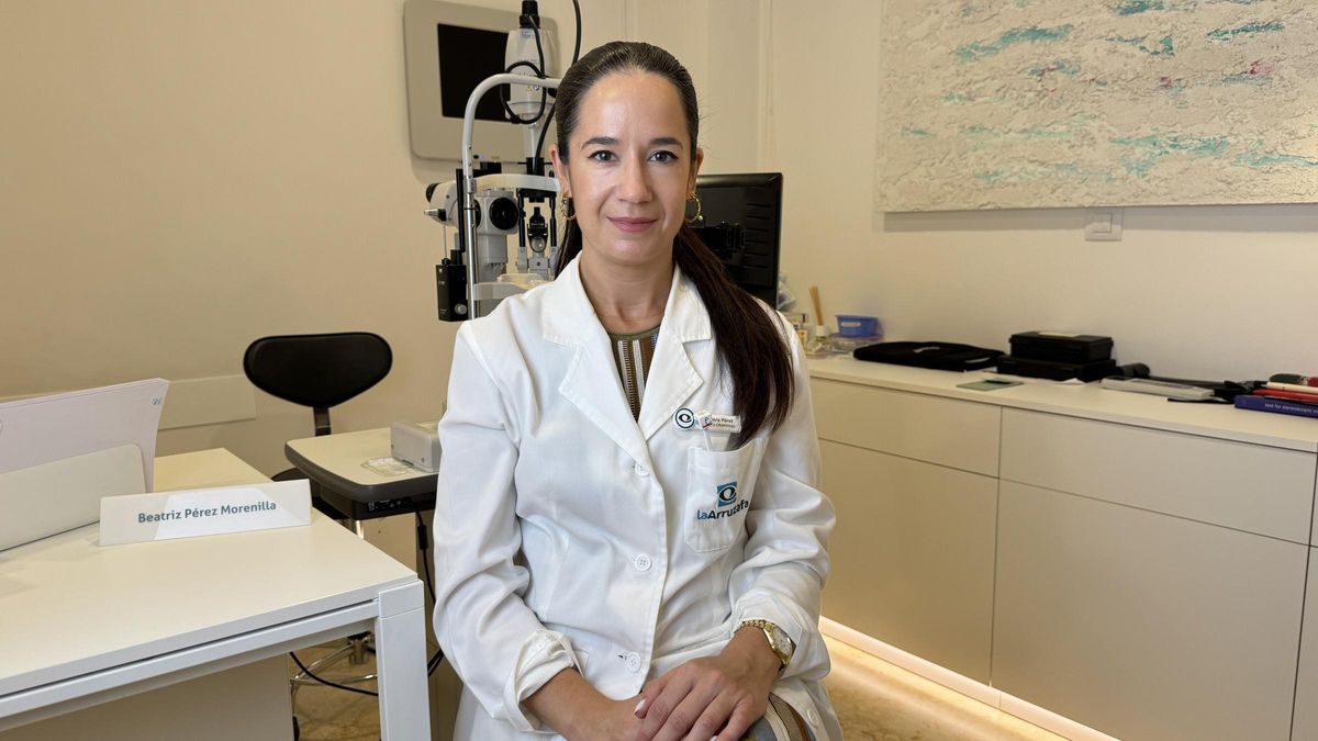 La especialista en Oftalmopediatría del Hospital Arruzafa, Beatriz Pérez Morenilla.