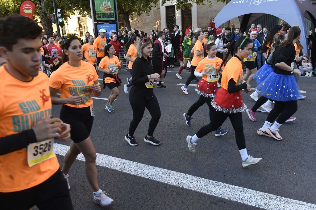 La San Silvestre 2025 en Murcia, en fotografías