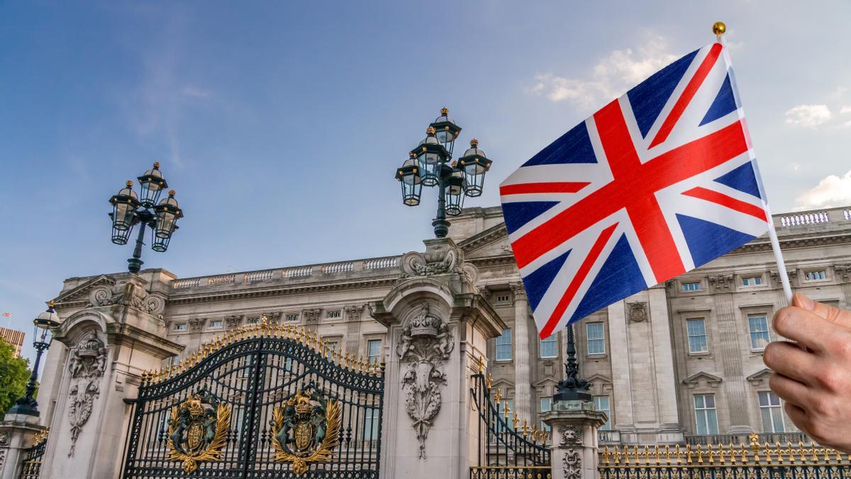 Una imagen del Palacio de Buckingham.