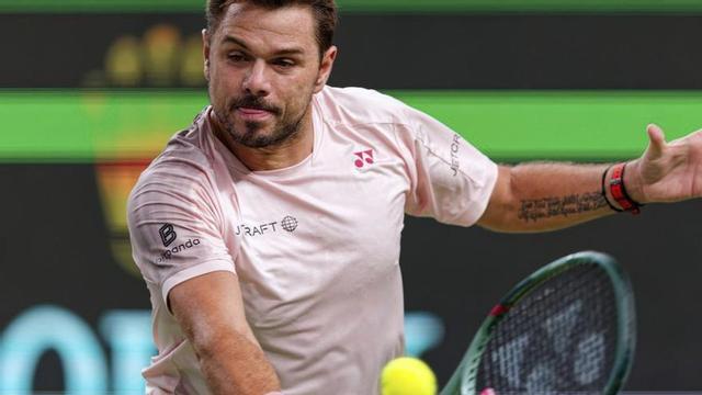 Der Schweizer Tennisprofi Stan Wawrinka bei den Shanghai Masters 2024.