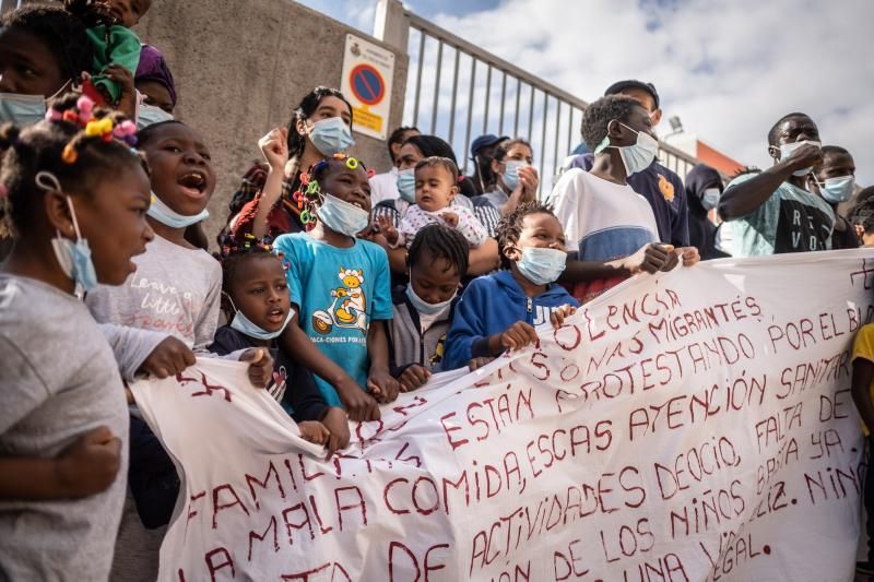 Concentración de inmigrantes en Santa Cruz de Tenerife