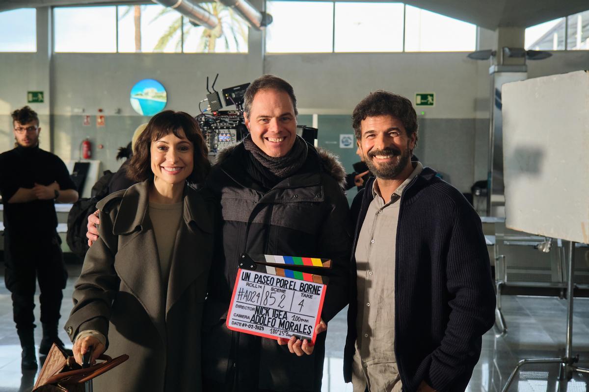 Natalia Verbeke, Nick Igea y Rodolfo Sancho.