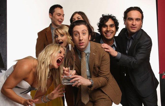 Los chicos de 'The Big Bang Theory'