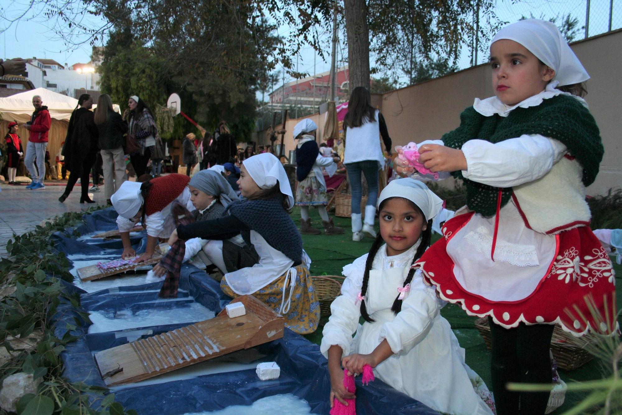 Belén Viviente del colegio San Francisco de Lorca