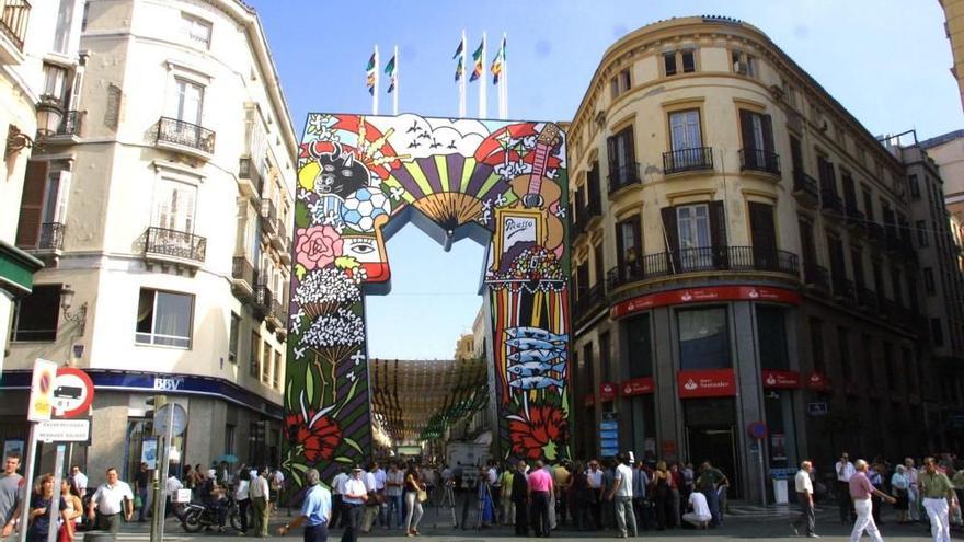 Unidas Podemos propone recuperar la portada de Chicano de la Feria de Málaga