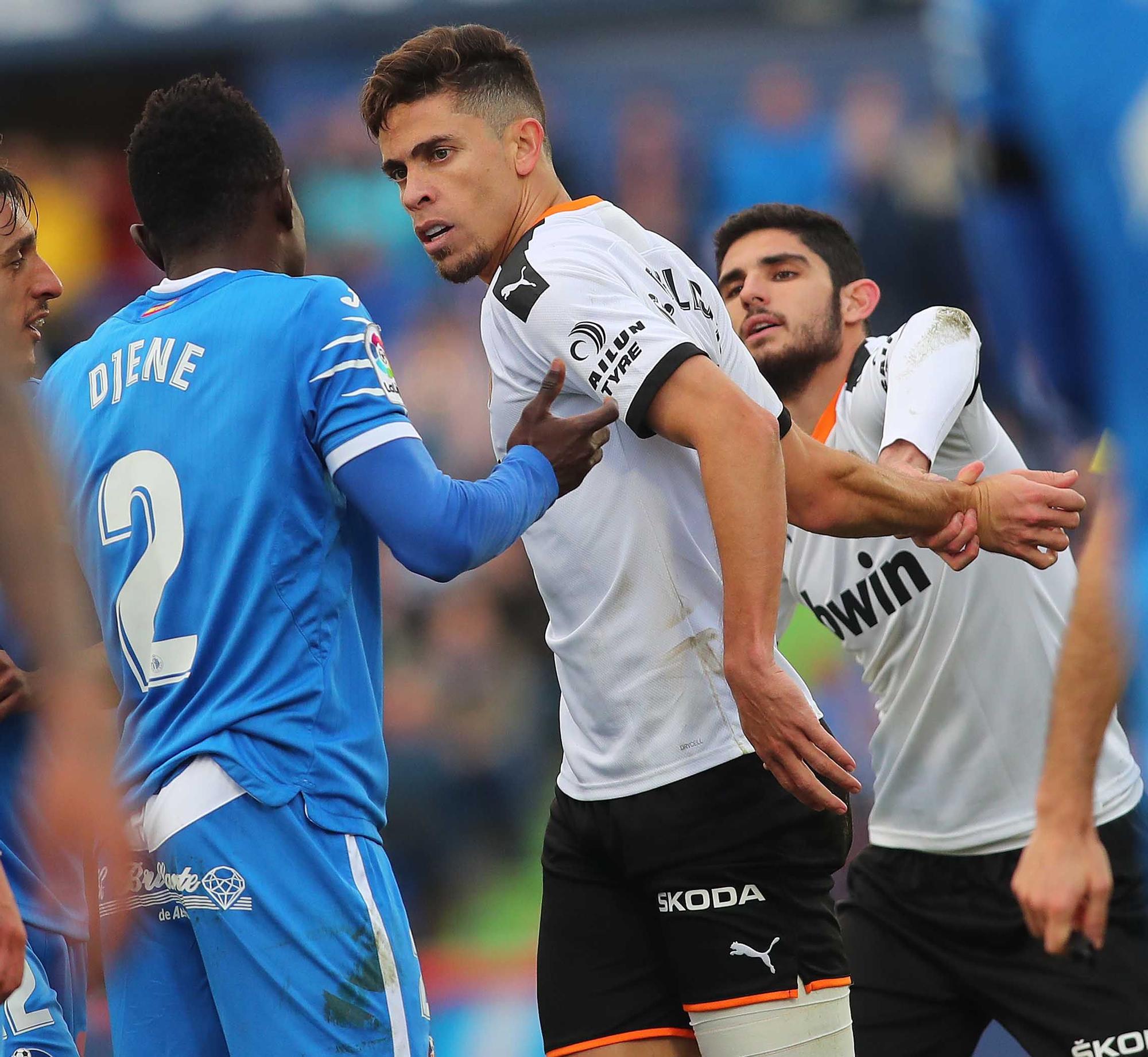 Los enfrentamientos Valencia CF - Getafe con Bordalás en el banquillo madrileño