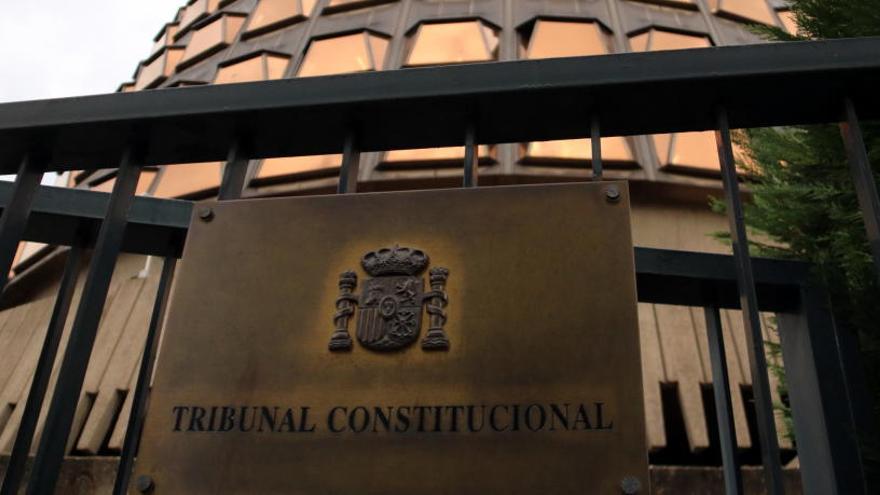 Imatge de la façana del Tribunal Constitucional