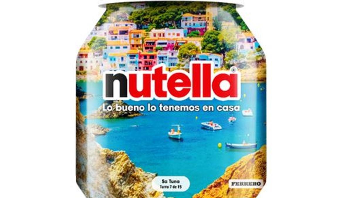 Nutella s'inspira en Begur per un envàs d'edició limitada