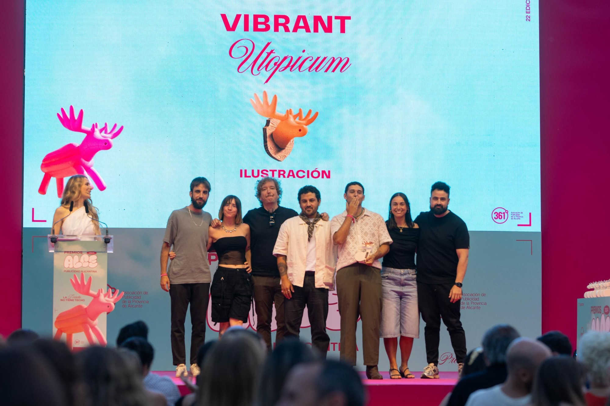 Gala de los premios Alce de publicidad en Benidorm