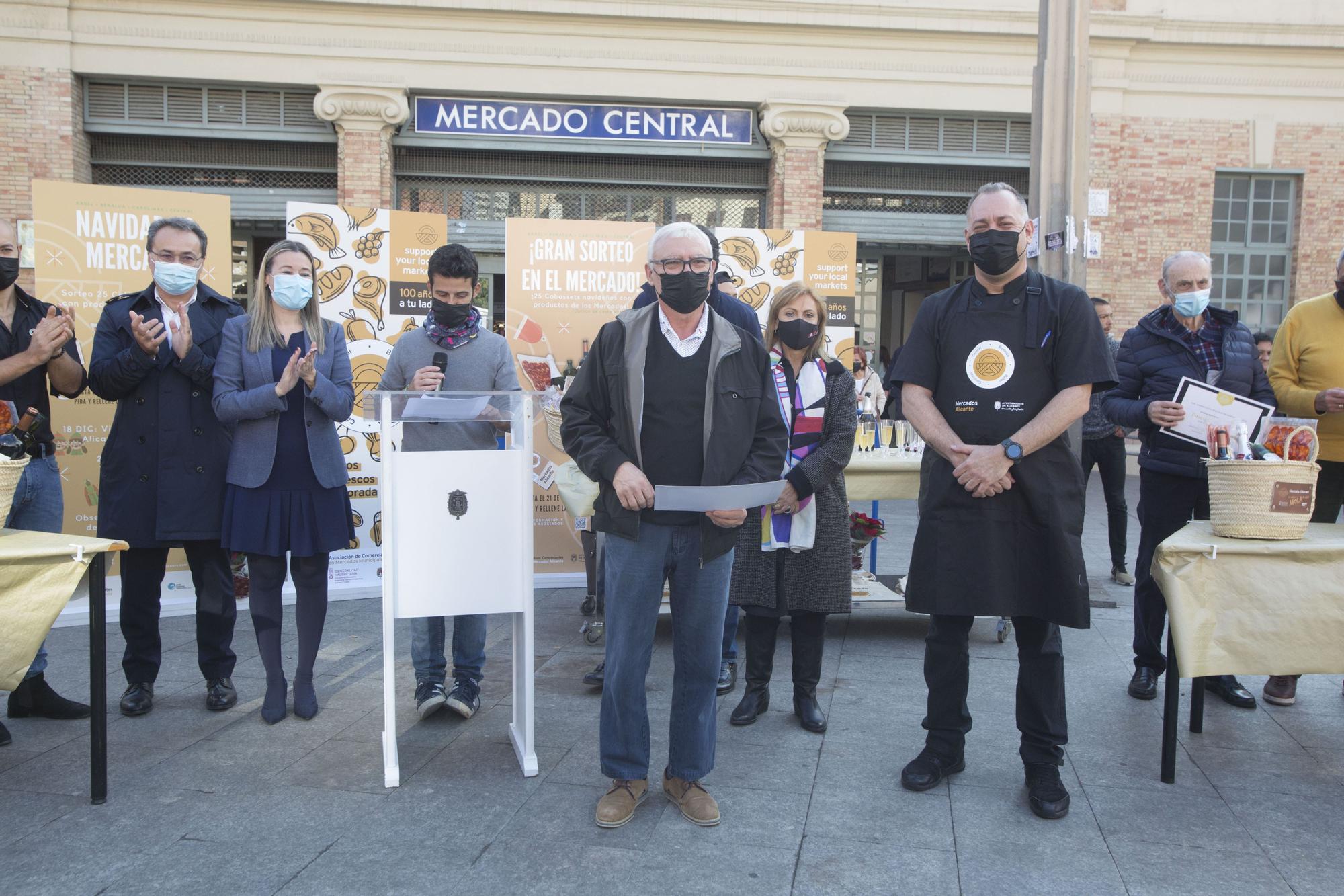 Brindis de Navidad de los mercados municipales